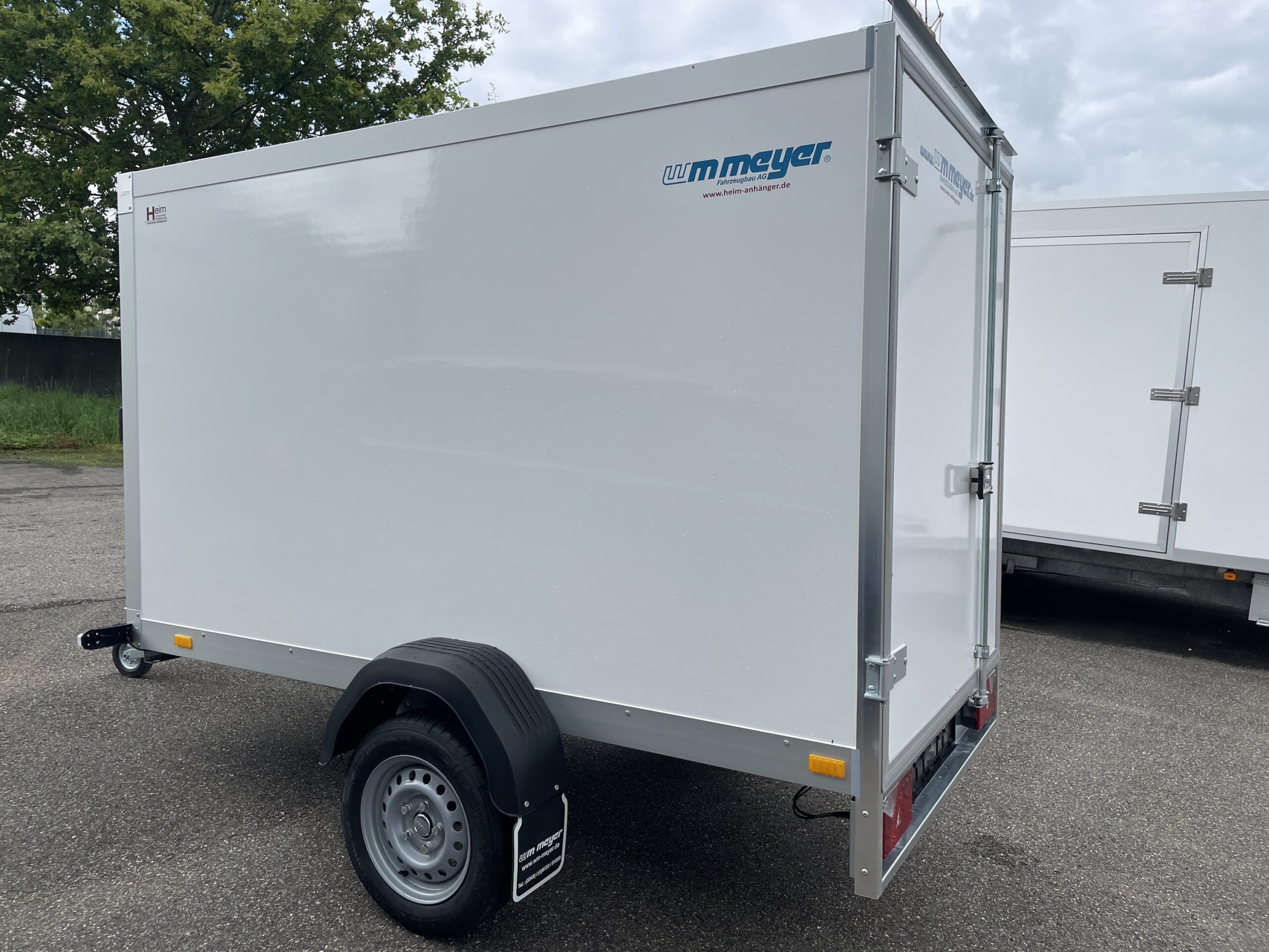 Kofferanhänger 750kg, 250x126x150cm, ungebremst – Bild 3